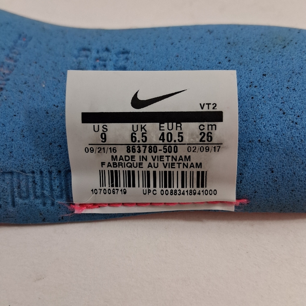 Nike Women LunarEpic Flyknit 2 Women 9 Orange Running Shoes 863780-500 - Picture 8 of 8